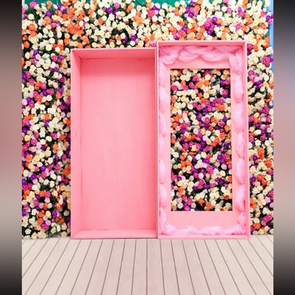Pink Box Backdrop Photography size 5x7 feet